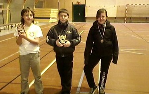 Nos trois jeunes au concours jeunes de Champagnole en 2012.