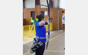 Gaelle concentrée