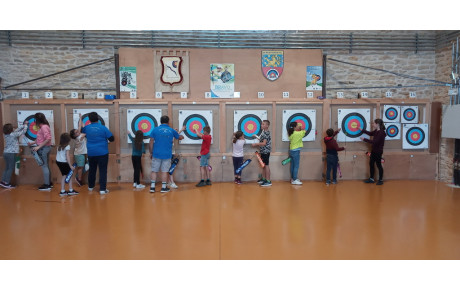 Initiation jeunes du centre aéré Chaussin